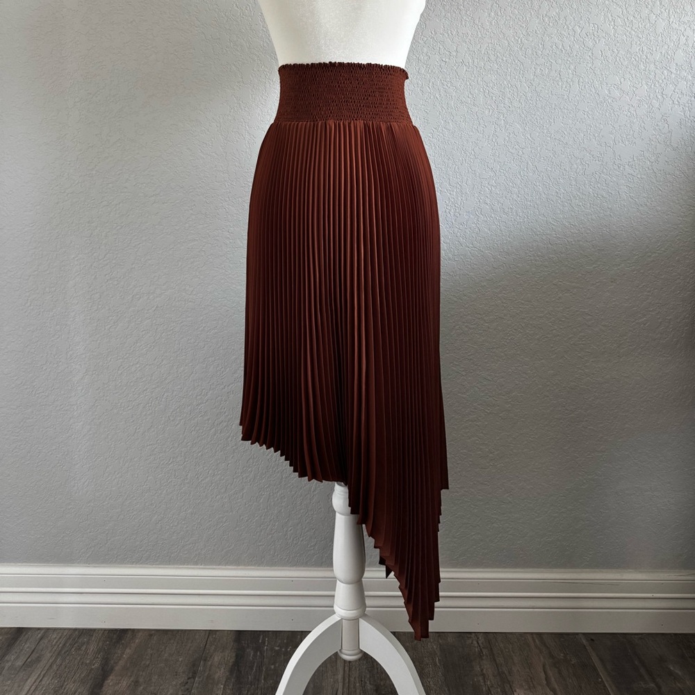NWOT A.L.C. Demi skirt caramel sz 4 $595 - Picture 11 of 13